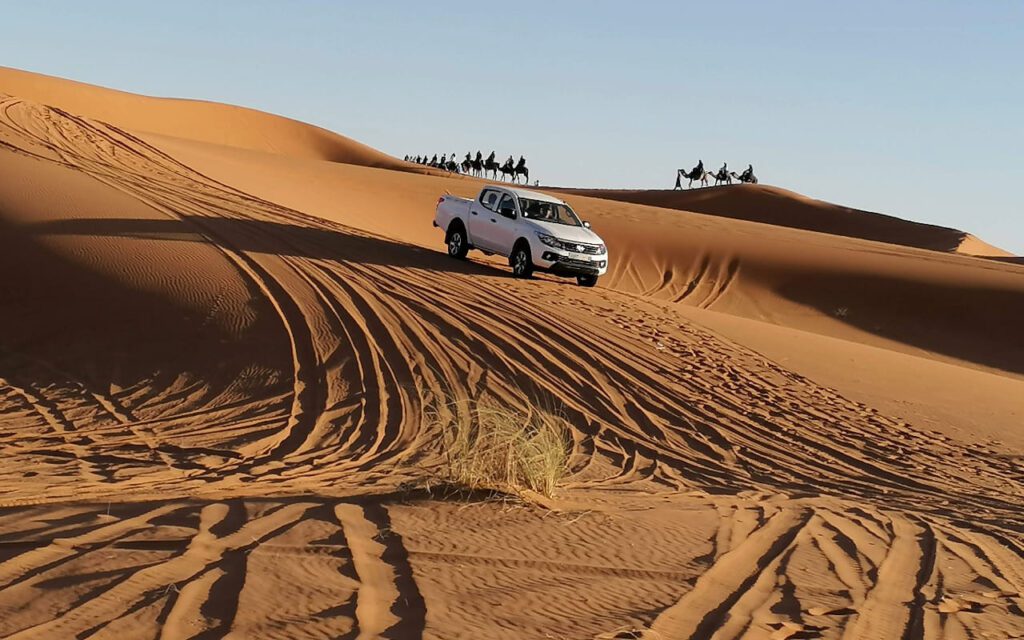 raid desert algérien