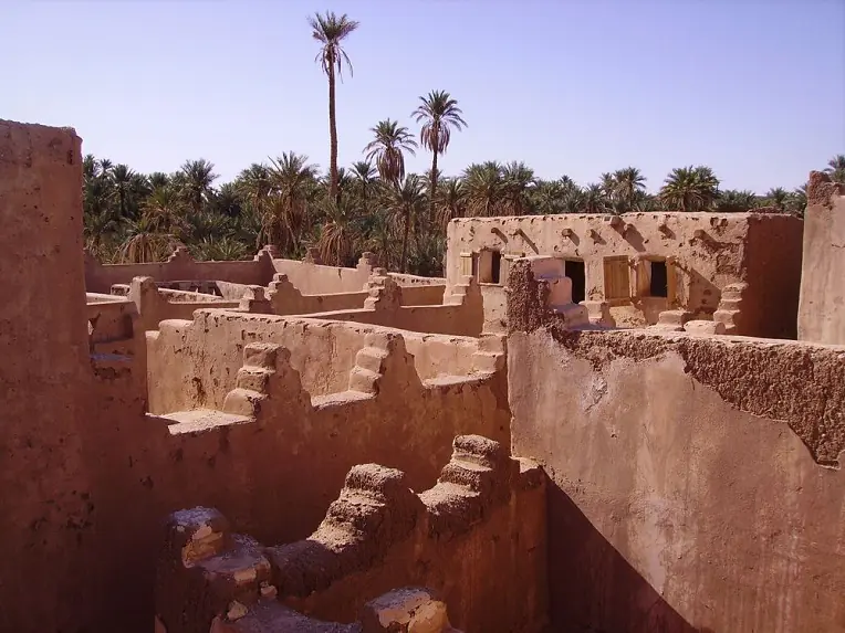 Vieux ksar de Béni Abbès – architecture saharienne