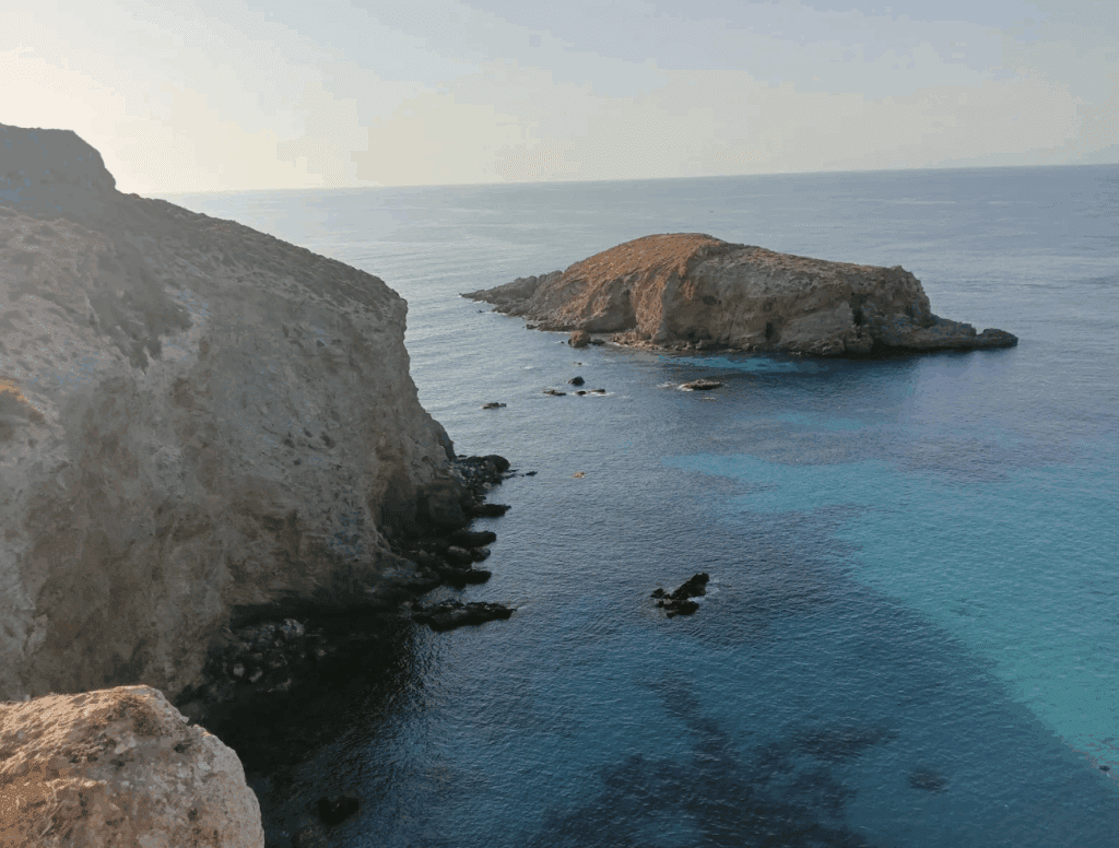 Panoramic view of Oran's coastline — Mediterranean sea and beaches
