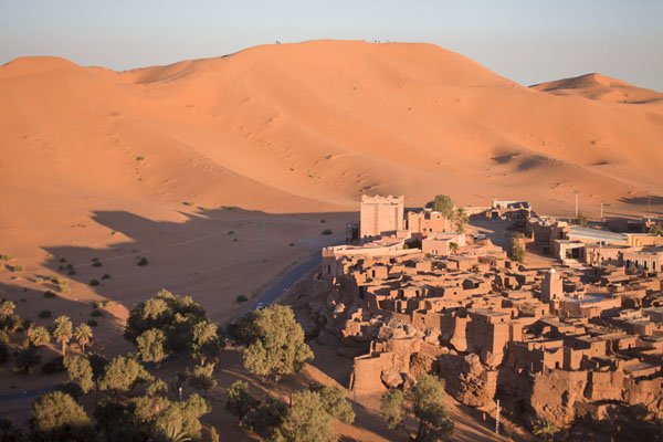 Grande dune de Taghit – 190 mètres, panorama sur l'erg occidental