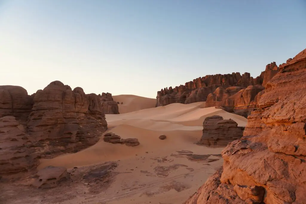 Tamanrasset – bivouac in the Hoggar, Algerian Deep South