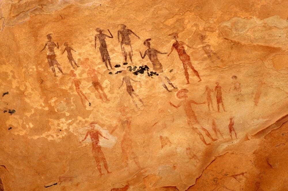 Art rupestre du Tassili n'Ajjer – peintures préhistoriques, Djanet