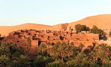 The old ksar of Taghit — 11th-century fortified village