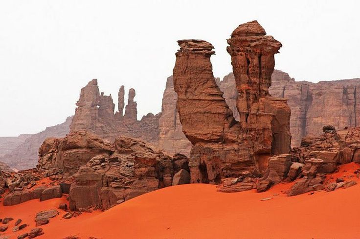 Immensité du Sahara algérien