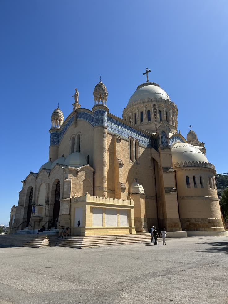Notre-Dame d'Afrique - panorama sur la baie d'Alger