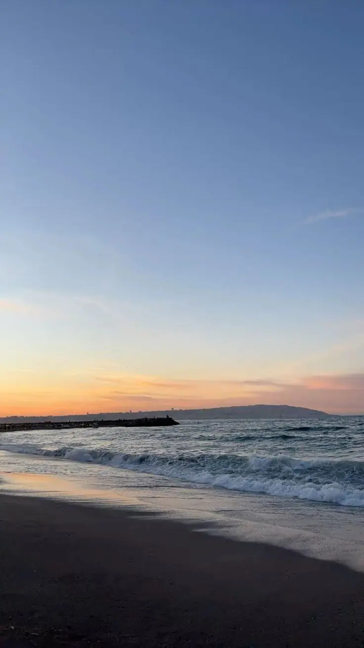 Atardecer en la Corniche de Argel