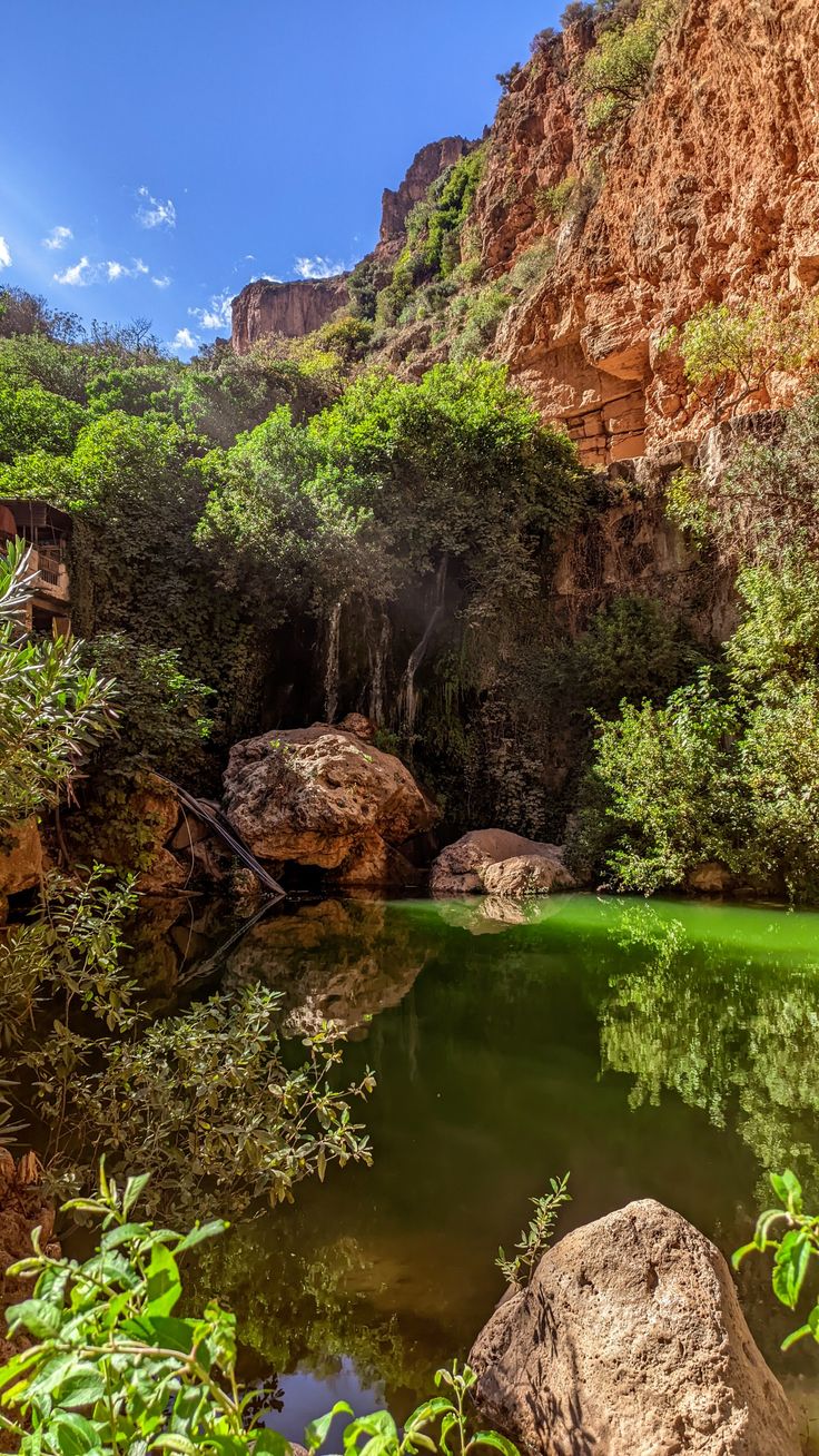 Les cascades d'El Ourit et le viaduc Eiffel - Parc national de Tlemcen