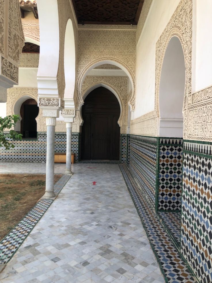 El Mechouar - mosaïques et décor arabo-andalou