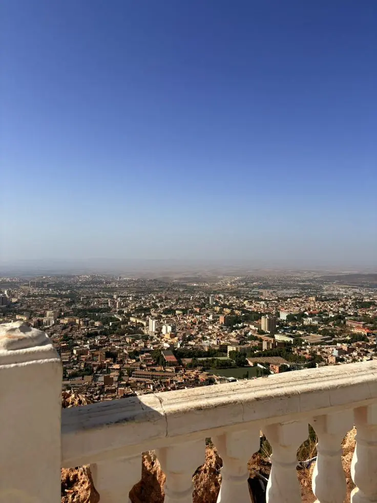 The Lala Setti plateau - panoramic view over Tlemcen at 800 metres