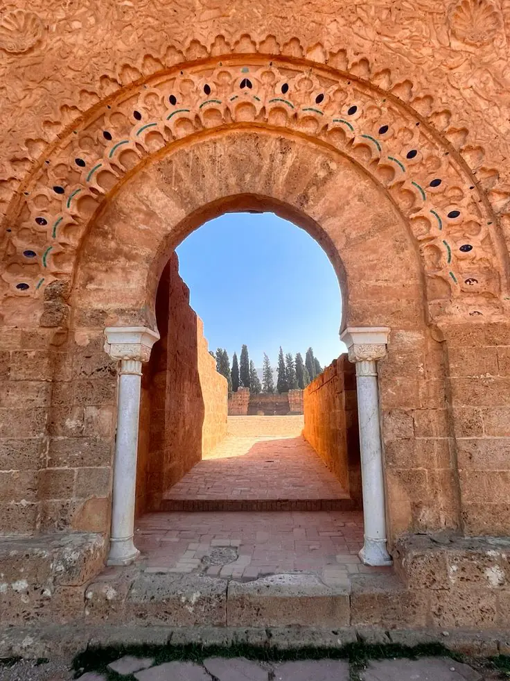 Ruins of Mansourah - Marinid siege city west of Tlemcen