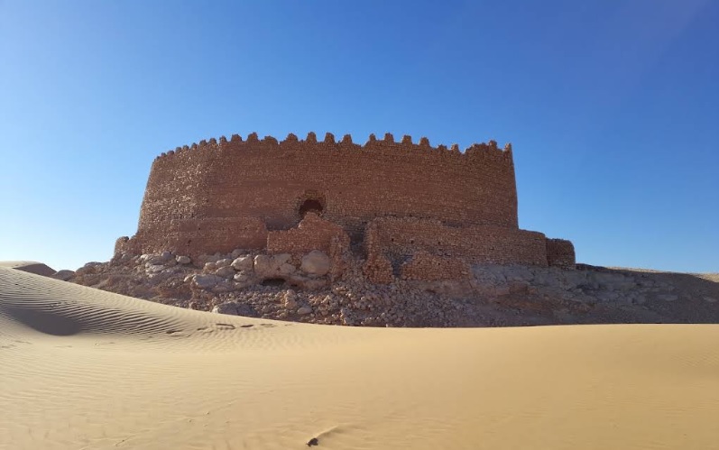 Vestigios del ksar Draa cerca de Timimoun