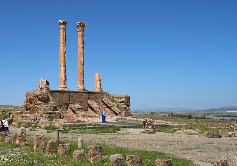 Il Campidoglio di Timgad e le sue due maestose colonne