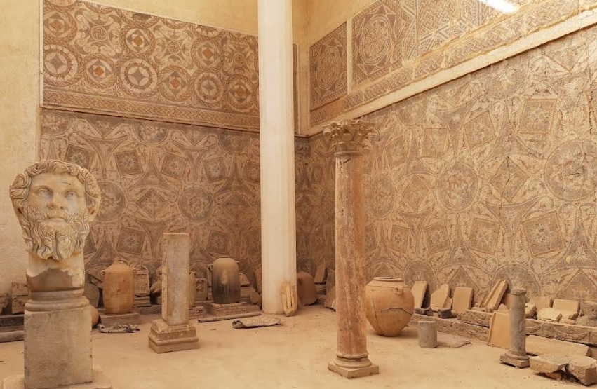 Mosaico delle Stagioni e dei Mesi al Museo di Djemila