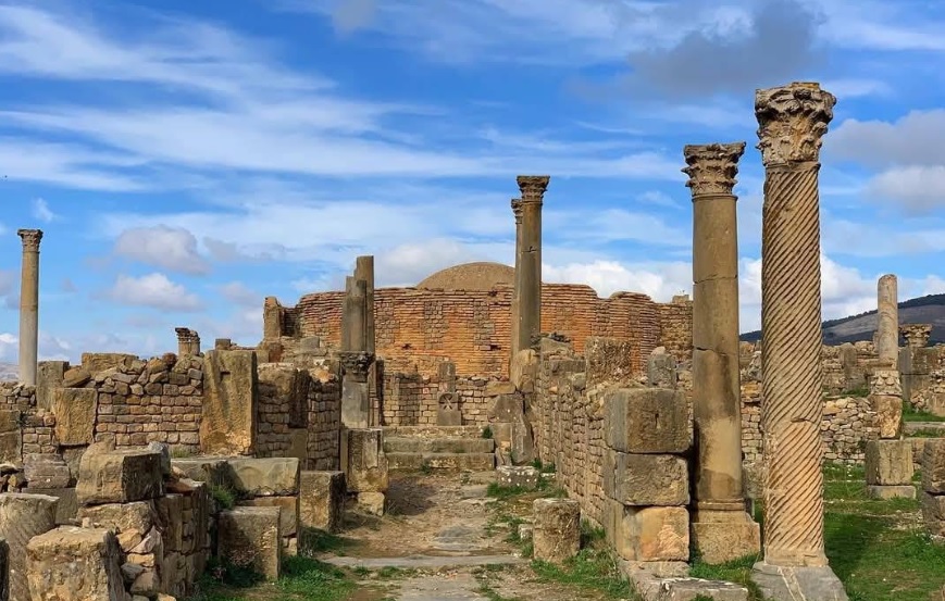 Il quartiere cristiano di Djemila e la sua basilica