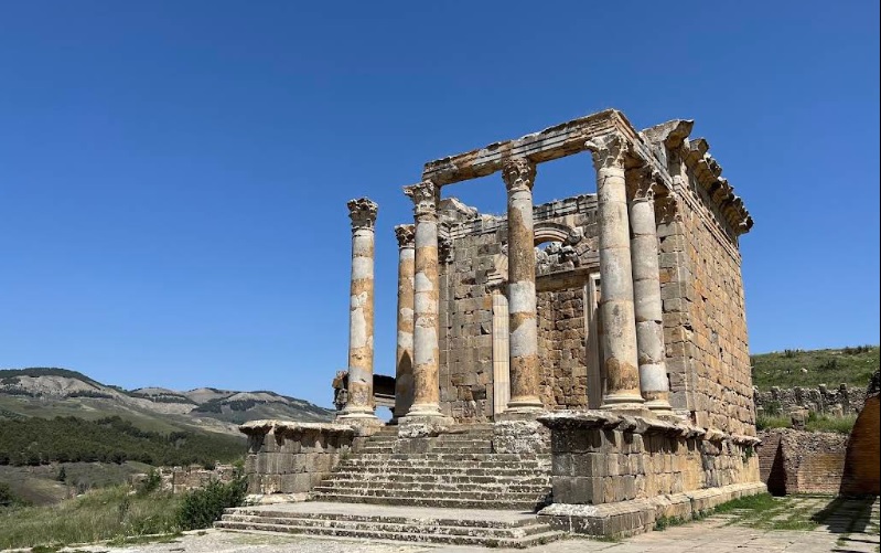 Il tempio della famiglia di Settimio Severo a Djemila