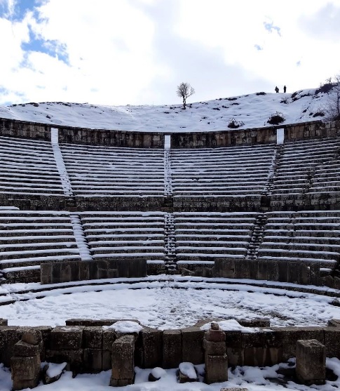 Teatro di Cuicul a Djemila - circa 3.000 spettatori