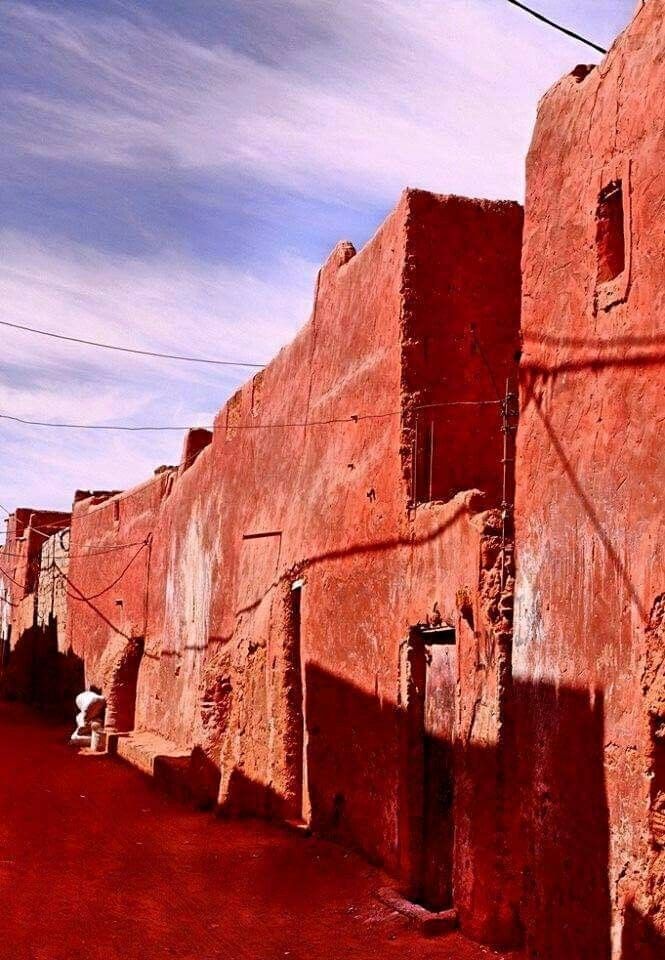 Artesanía tradicional del Sahara argelino en Timimoun