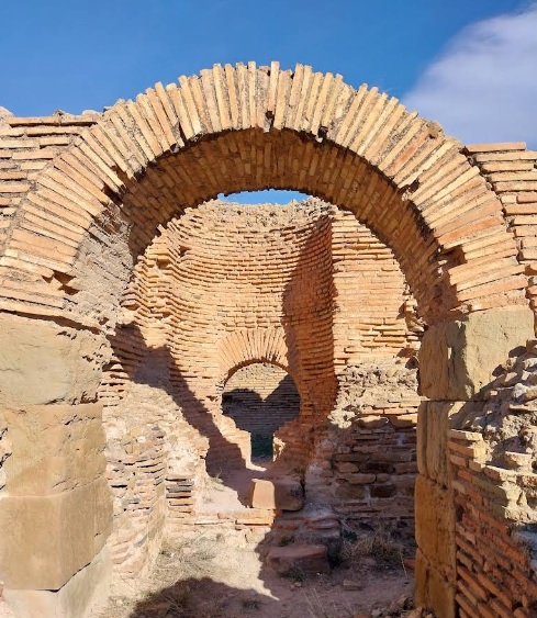 Sale delle terme di Timgad ancora identificabili